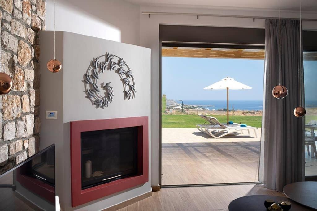 Villa Alkyoni Lindos ภายนอก รูปภาพ