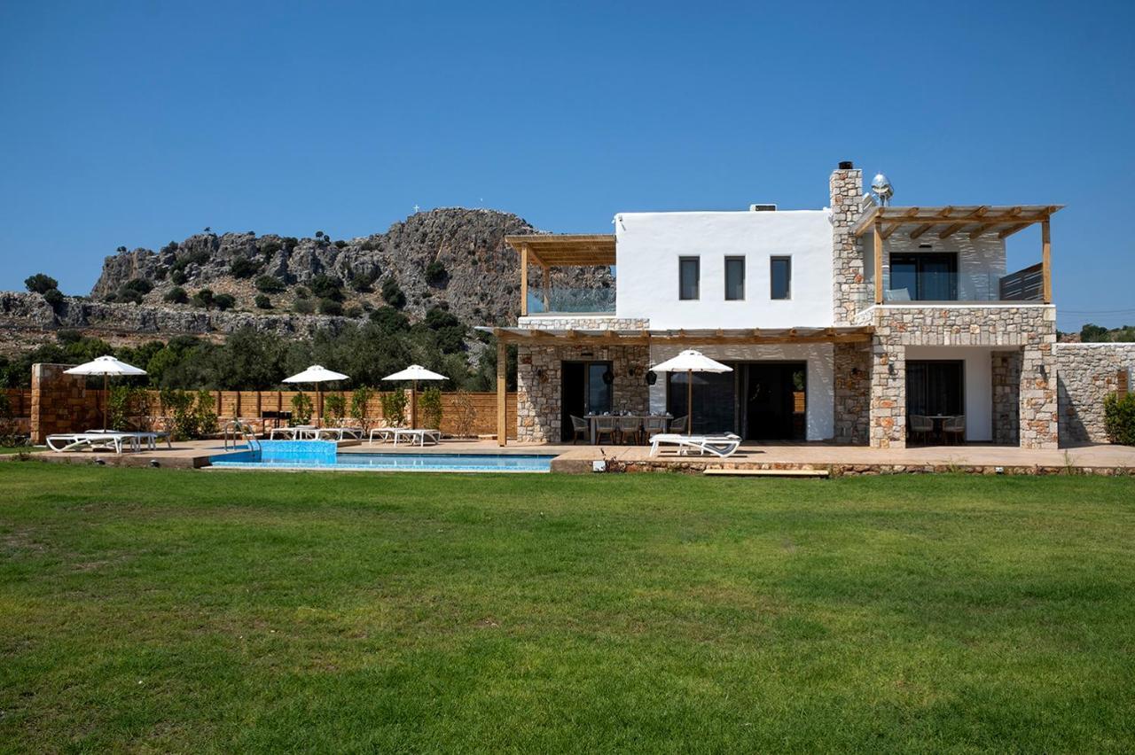 Villa Alkyoni Lindos ภายนอก รูปภาพ
